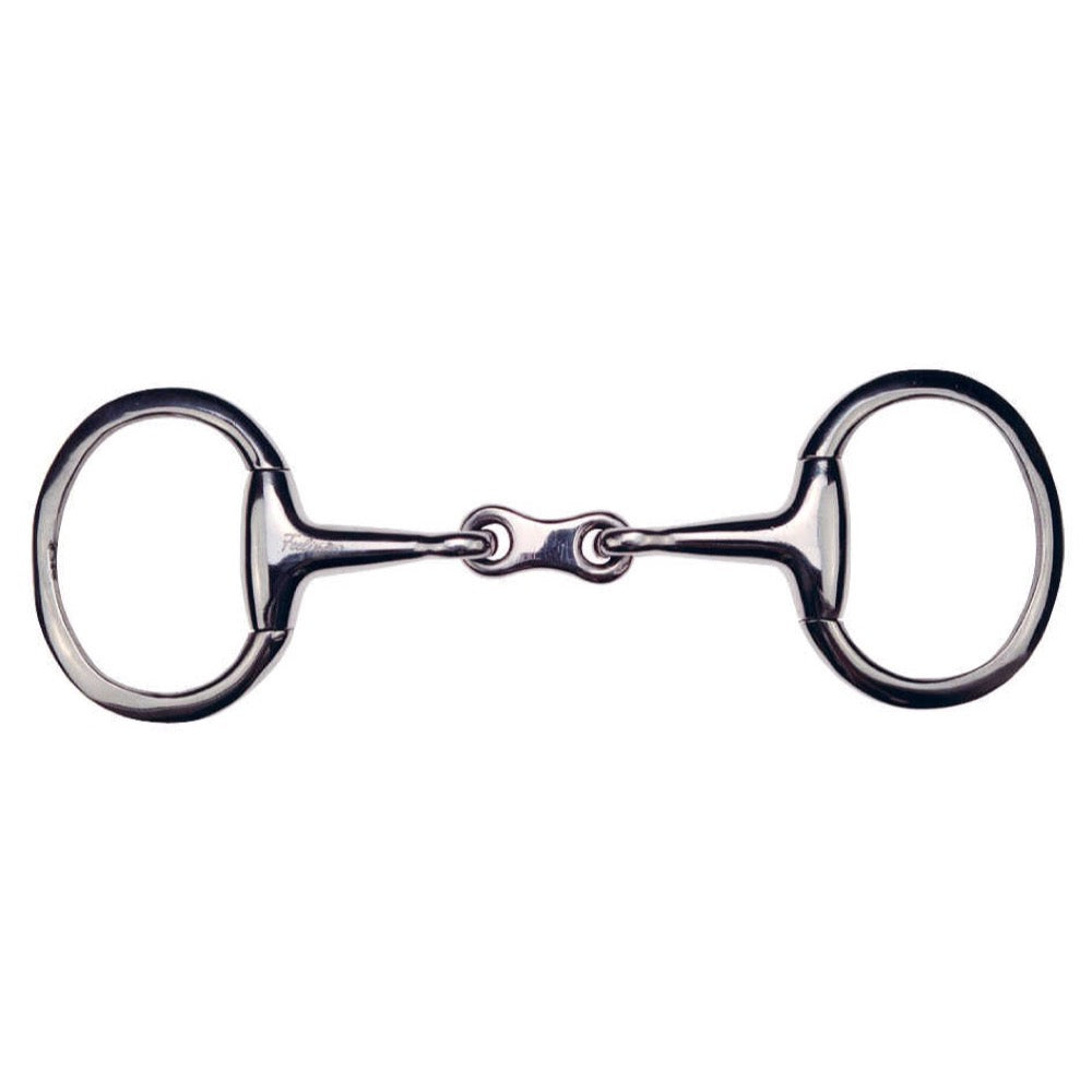 Mors à olives double brisure en inox Feeling
