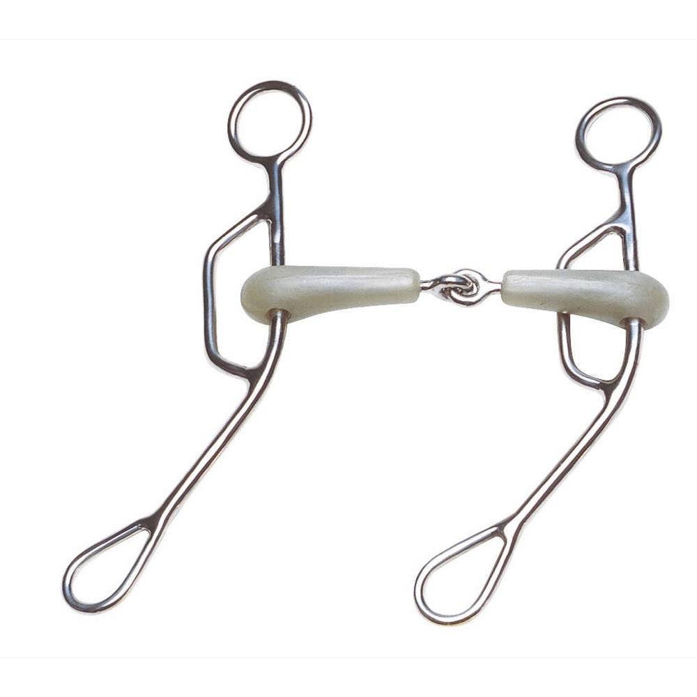 Mors américain souple à simple brisure en inox Feeling