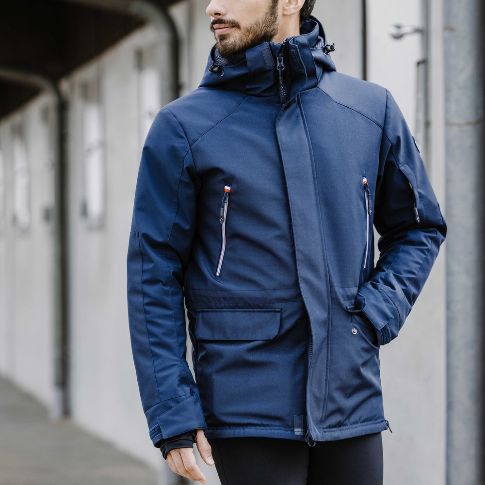 Parka Equithème - Alex Marine porté