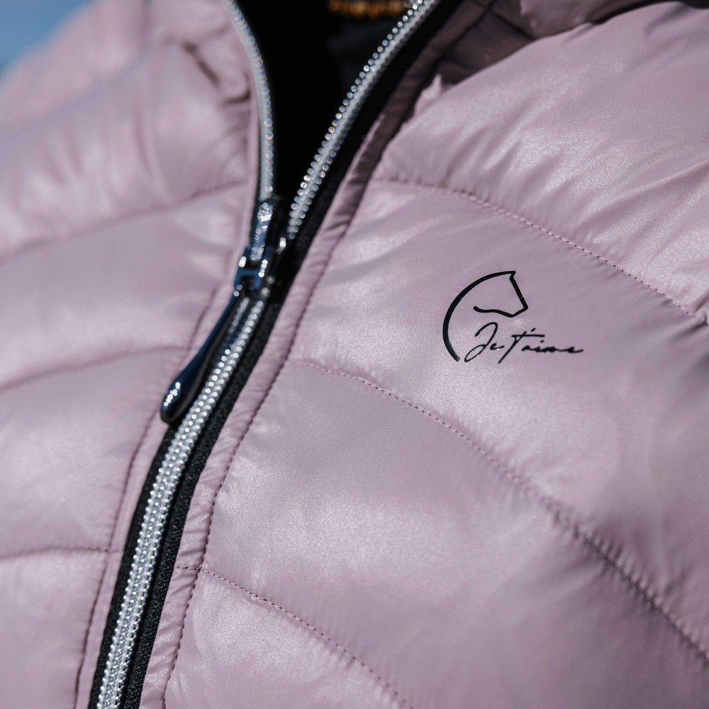 Veste réversible Equithème - Lutha Noir porté