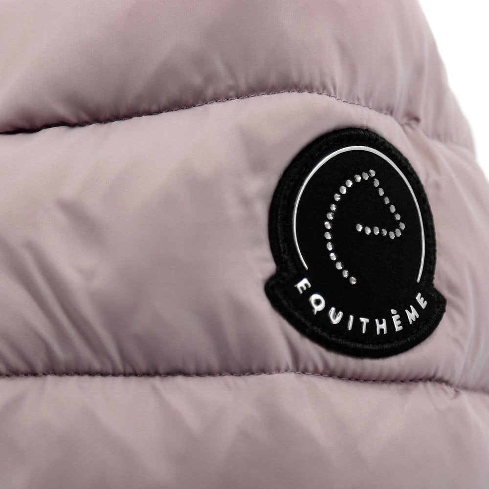 Veste réversible Equithème - Lutha Noir détail