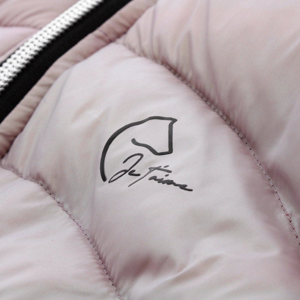 Veste réversible Equithème - Lutha Noir détail