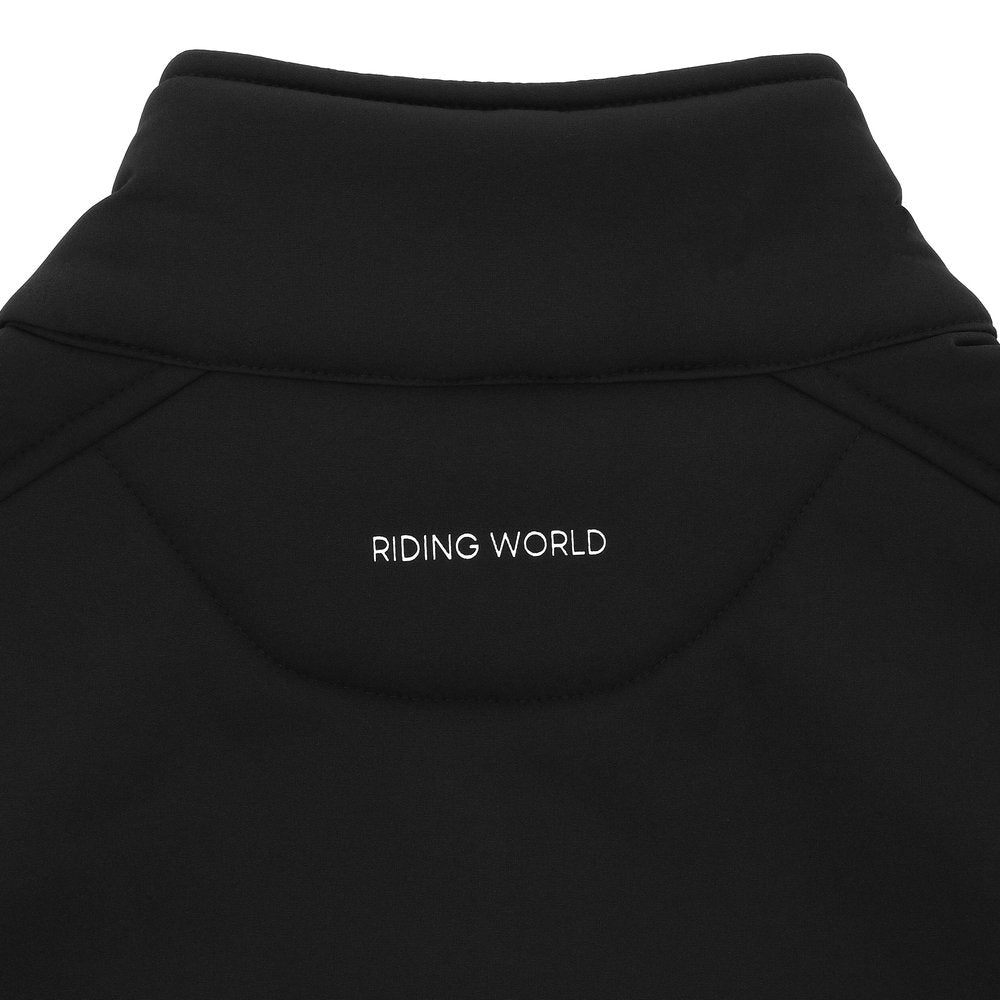 Veste softshell Riding World - Romy Noir détail