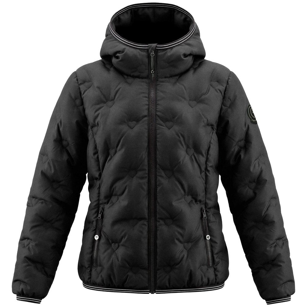Veste matelassée enfant Equithème - Daria Noir