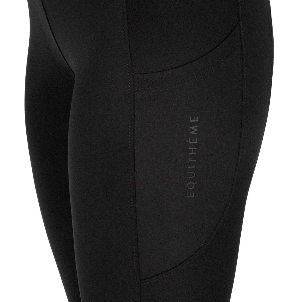 Legging Equithème - Alizé Noir détail