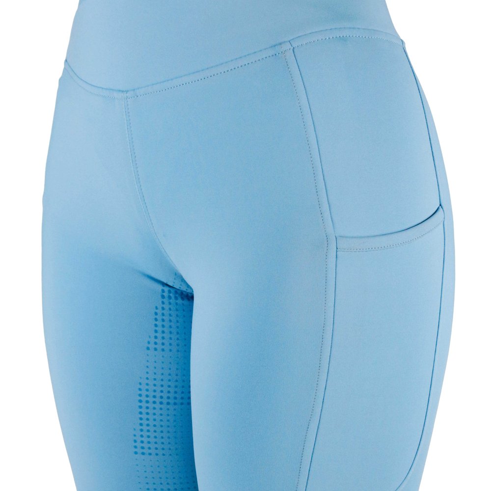 Legging Equithème - Fanny Bleu ciel détail