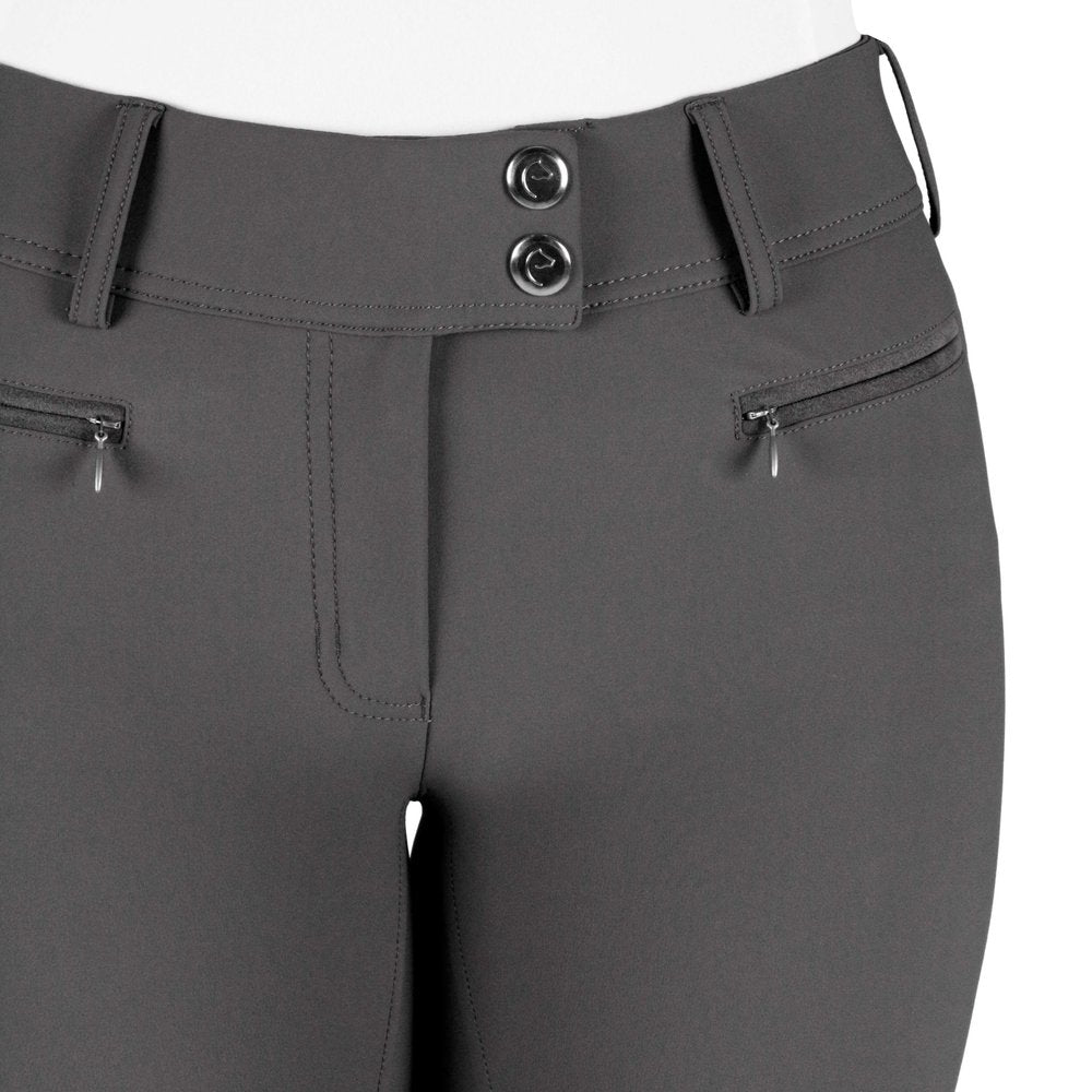 Pantalon Equithème - Sally Anthracite détail
