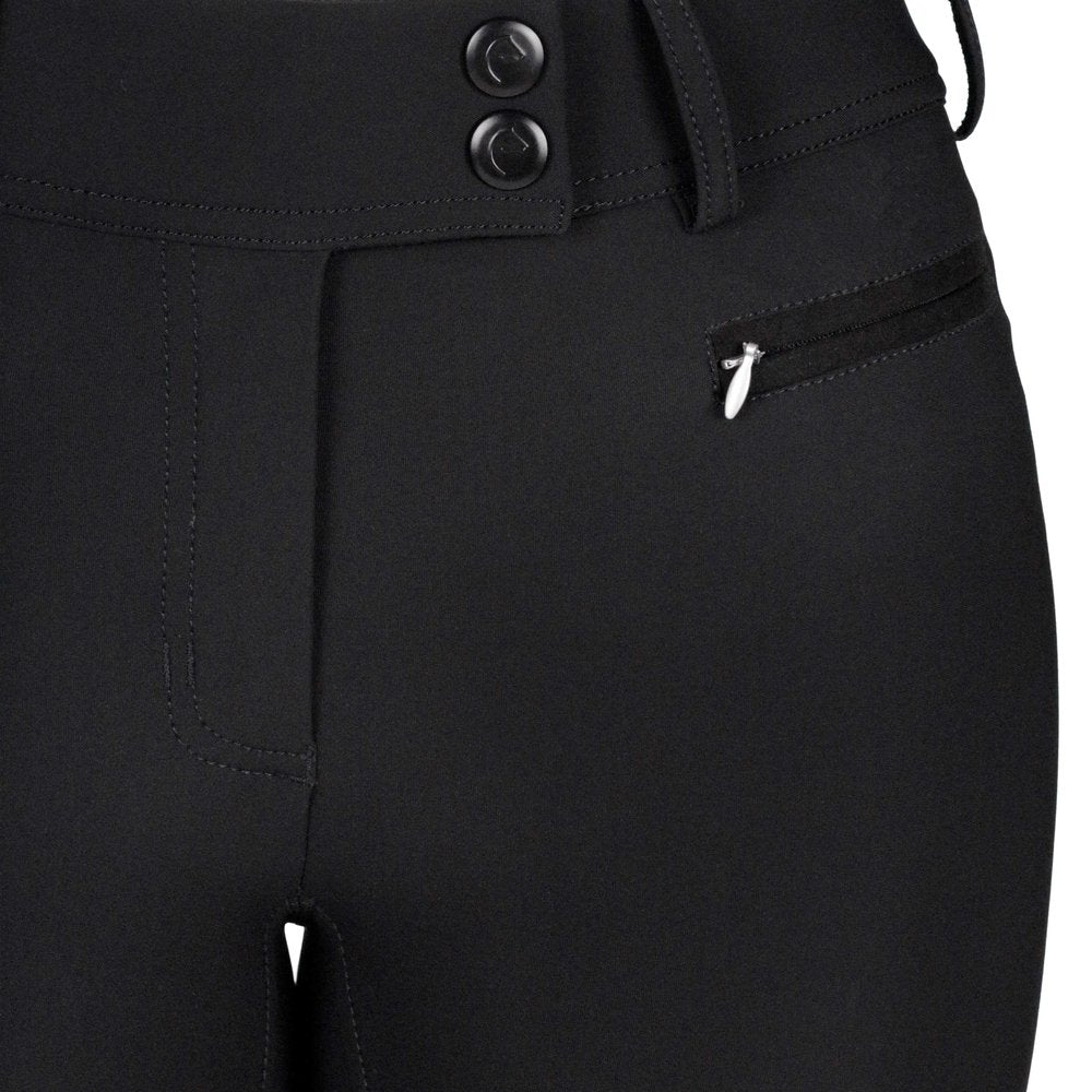 Pantalon Equithème - Sally Noir détail