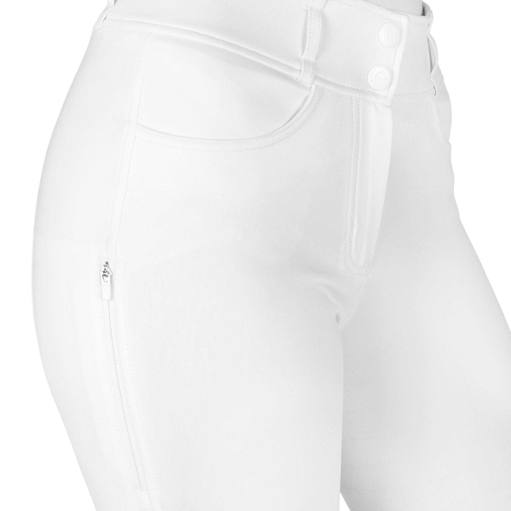Pantalon Equithème - Mila Blanc détail