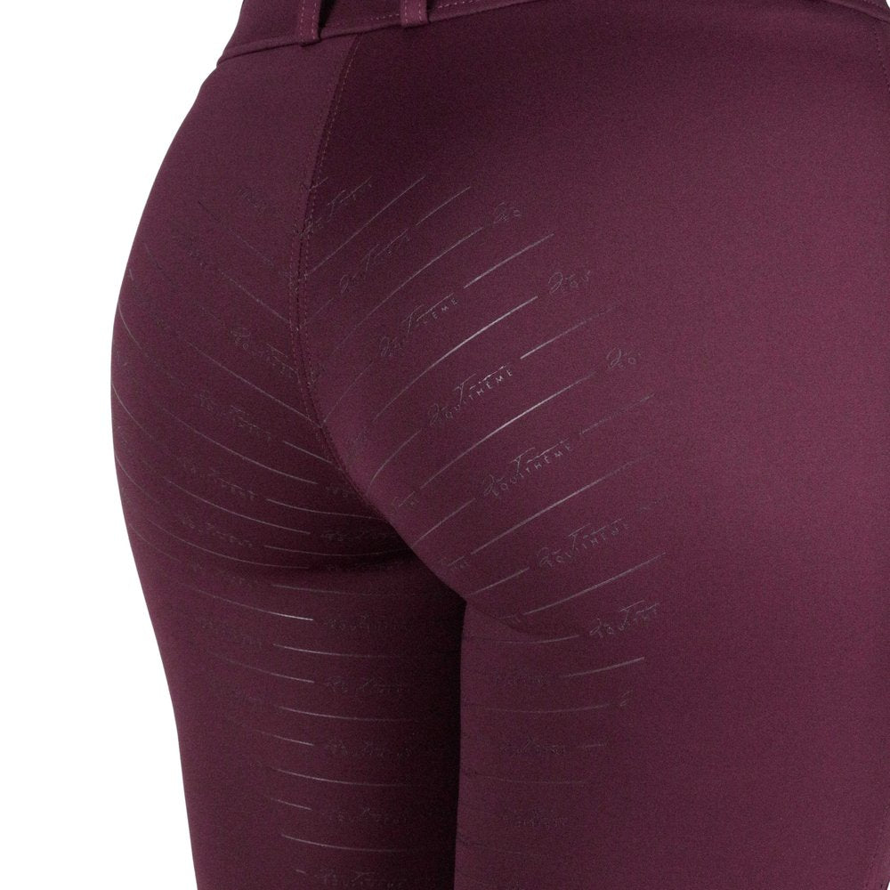 Pantalon Je t'aime Equithème - Elsa Prune détail