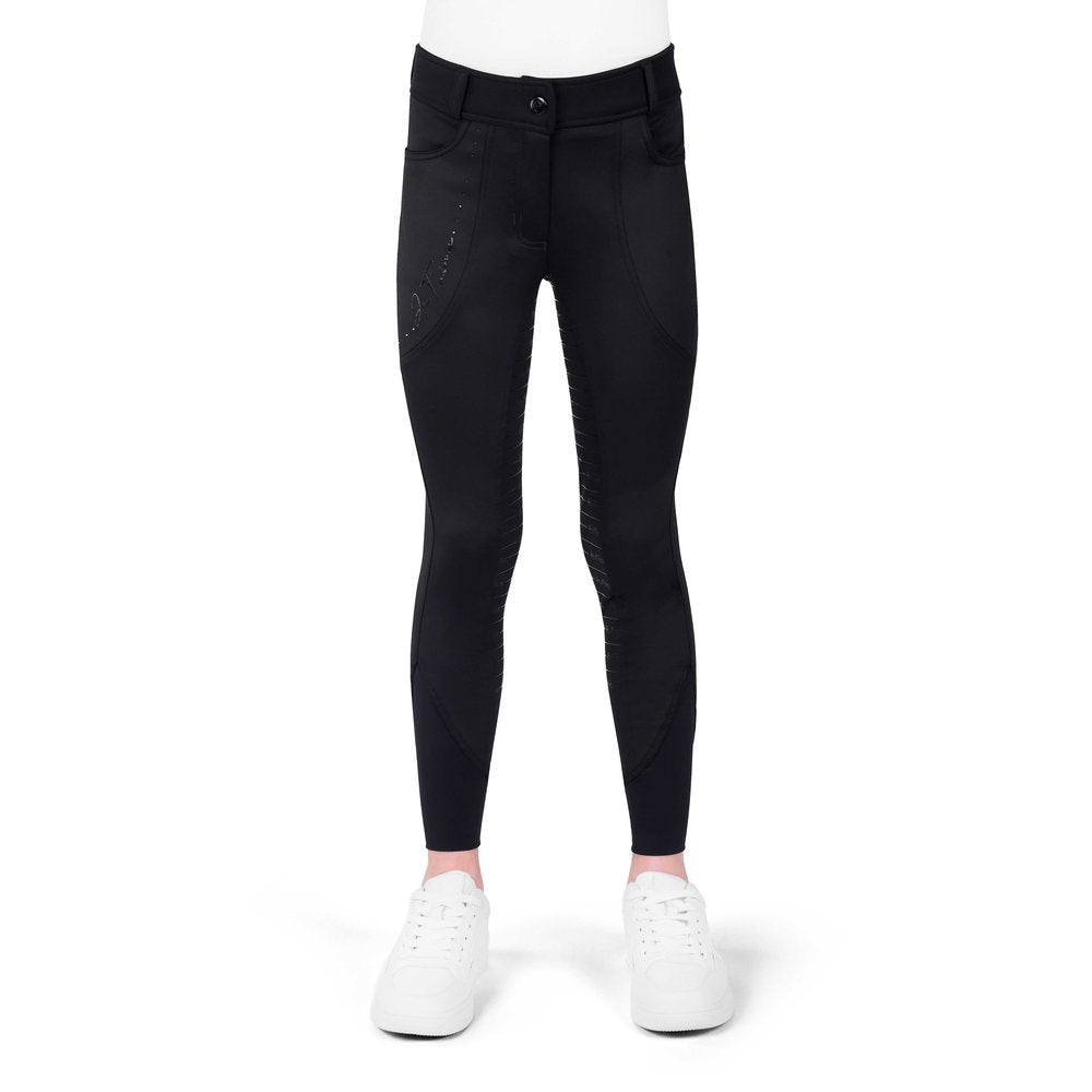 Pantalon enfant Je t'aime Equithème - Elsa Noir