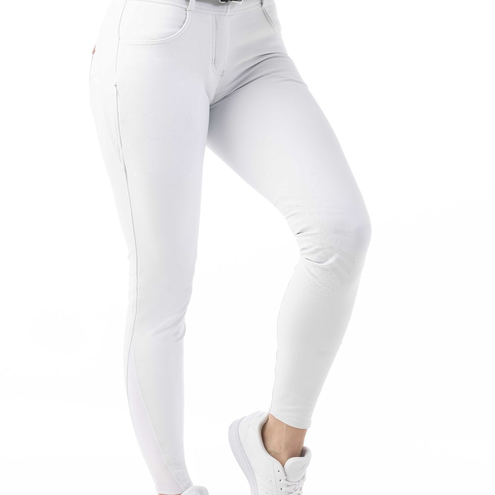 Pantalon push-up Equithème - Bella Blanc porté