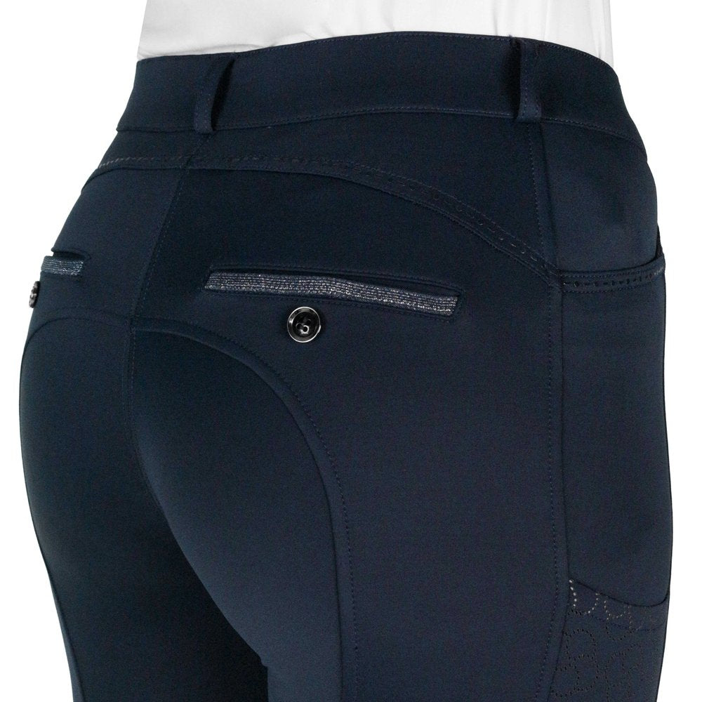 Pantalon Equithème - Capucine Marine détail
