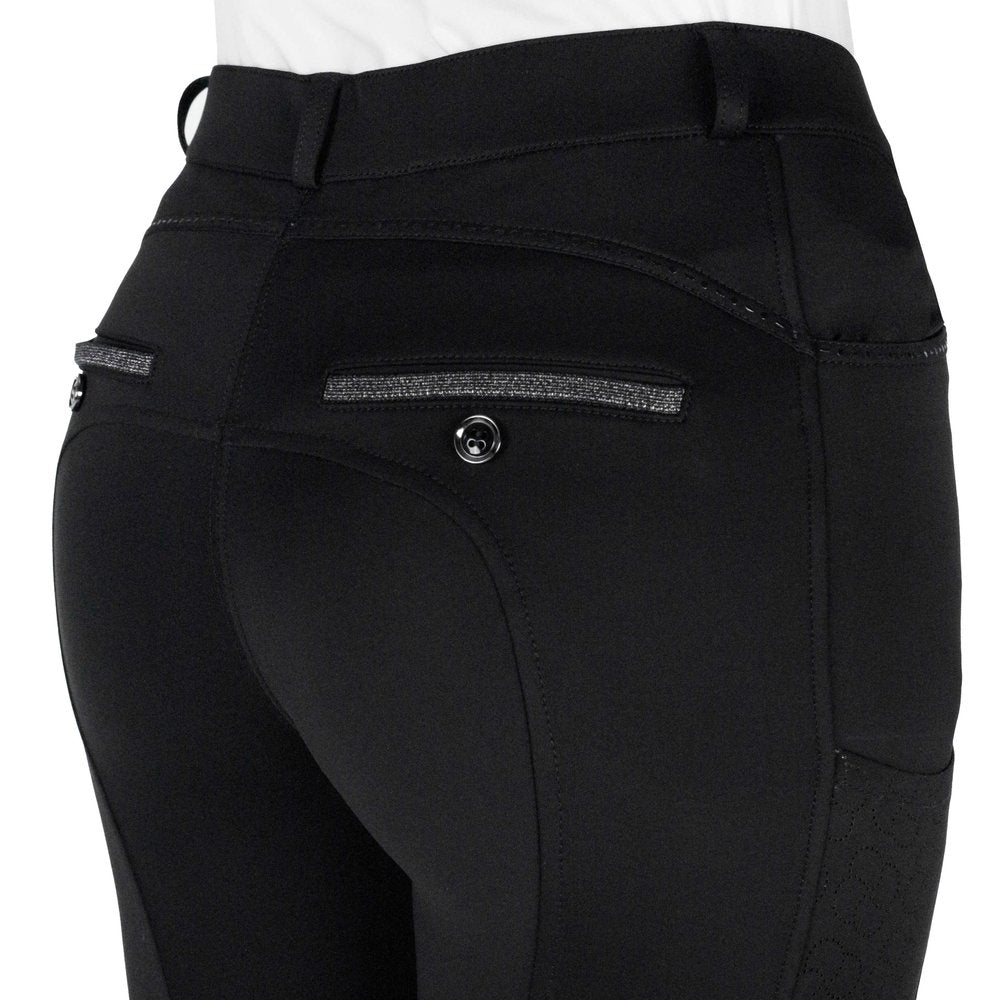 Pantalon Equithème - Capucine Noir détail