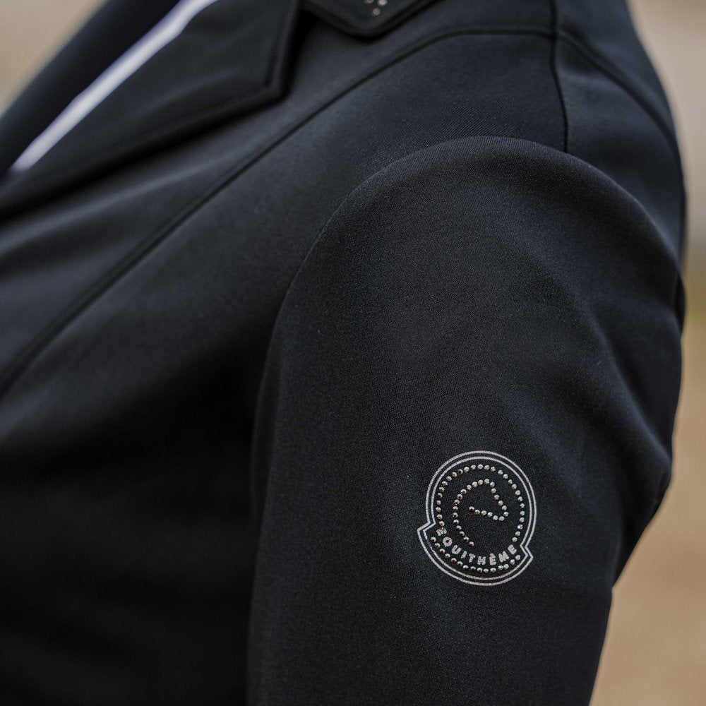 Veste de concours Equithème - Stockholm Noir porté