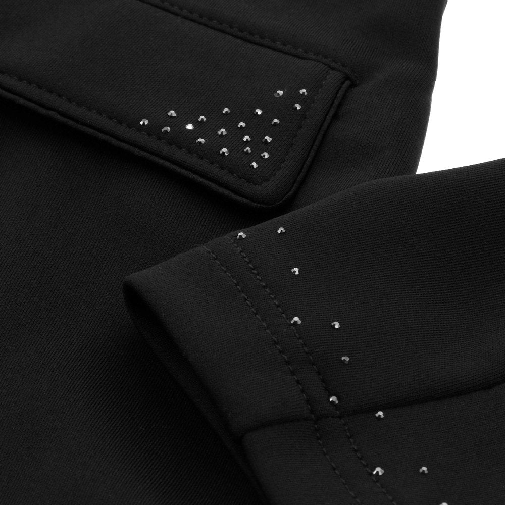 Veste de concours Equithème - Stockholm Noir détail