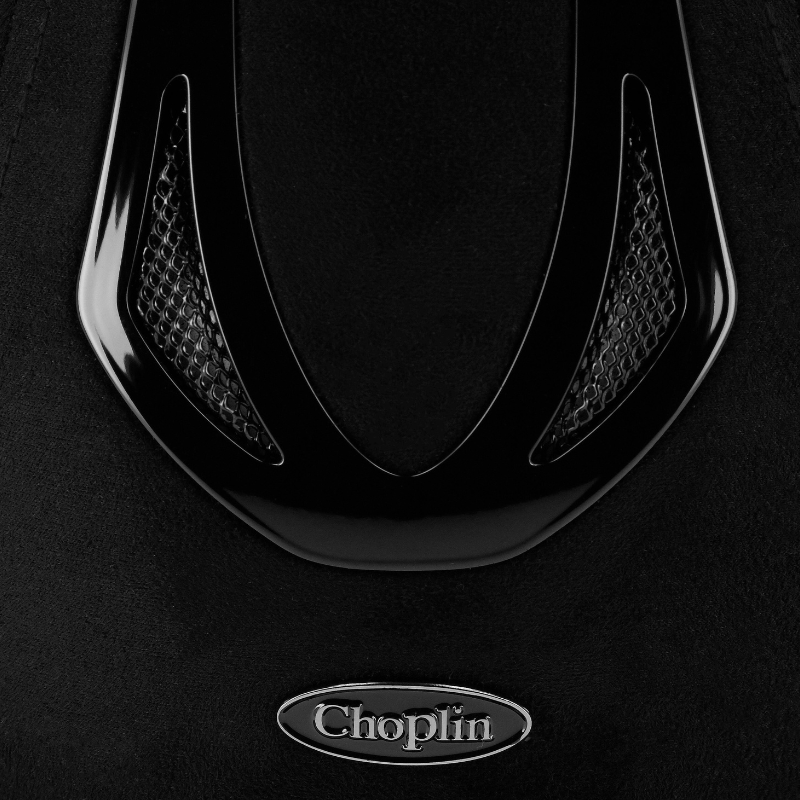 Bombe Choplin - Aero Velvet insert noir brilant