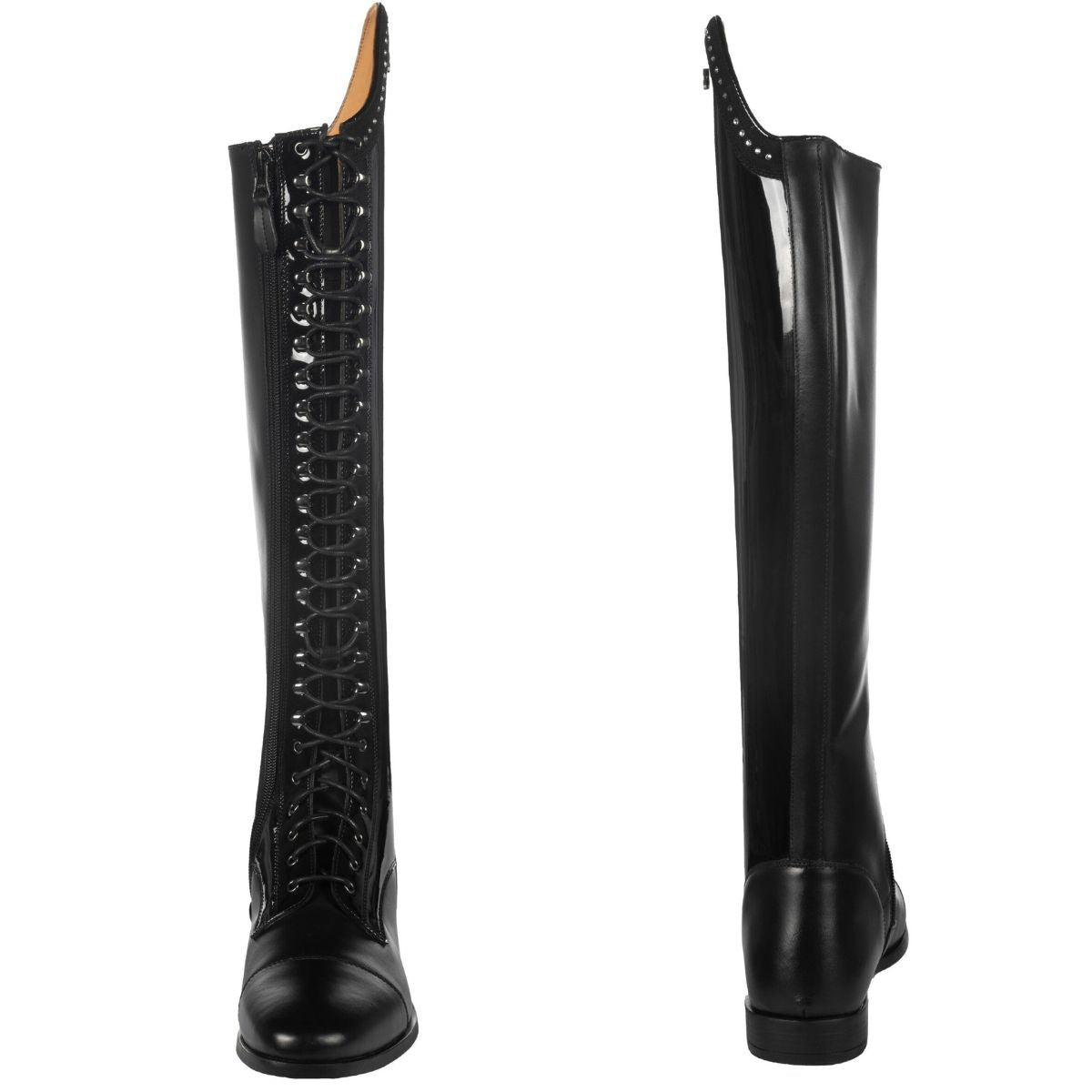 Bottes Amalfi - Longue et tour de mollet étroit