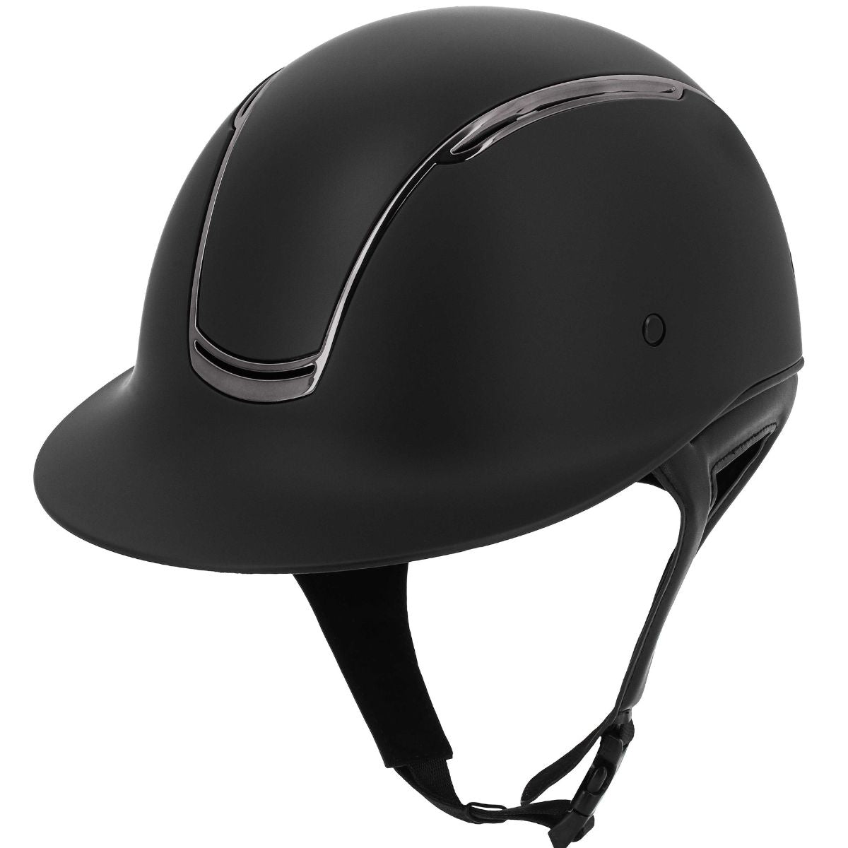 Casque-EQUITHEME-Soazy-Mat-chrome-noir-1