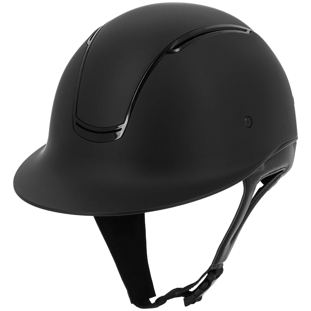 Casque-EQUITHEME-Soazy-Mat-noir-brillant-1