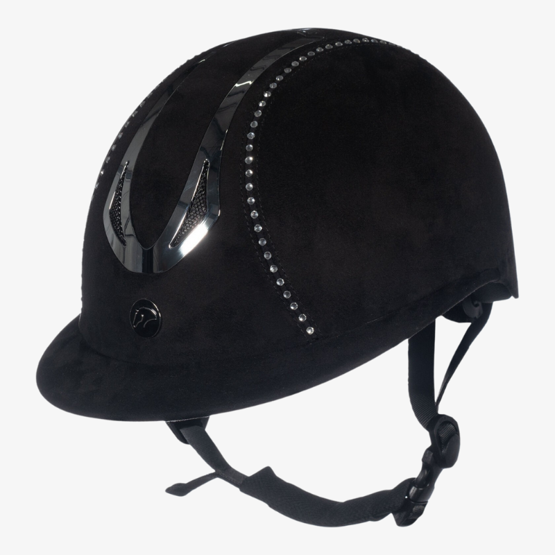 Casque d'équitation HKM - Illusion Diamond