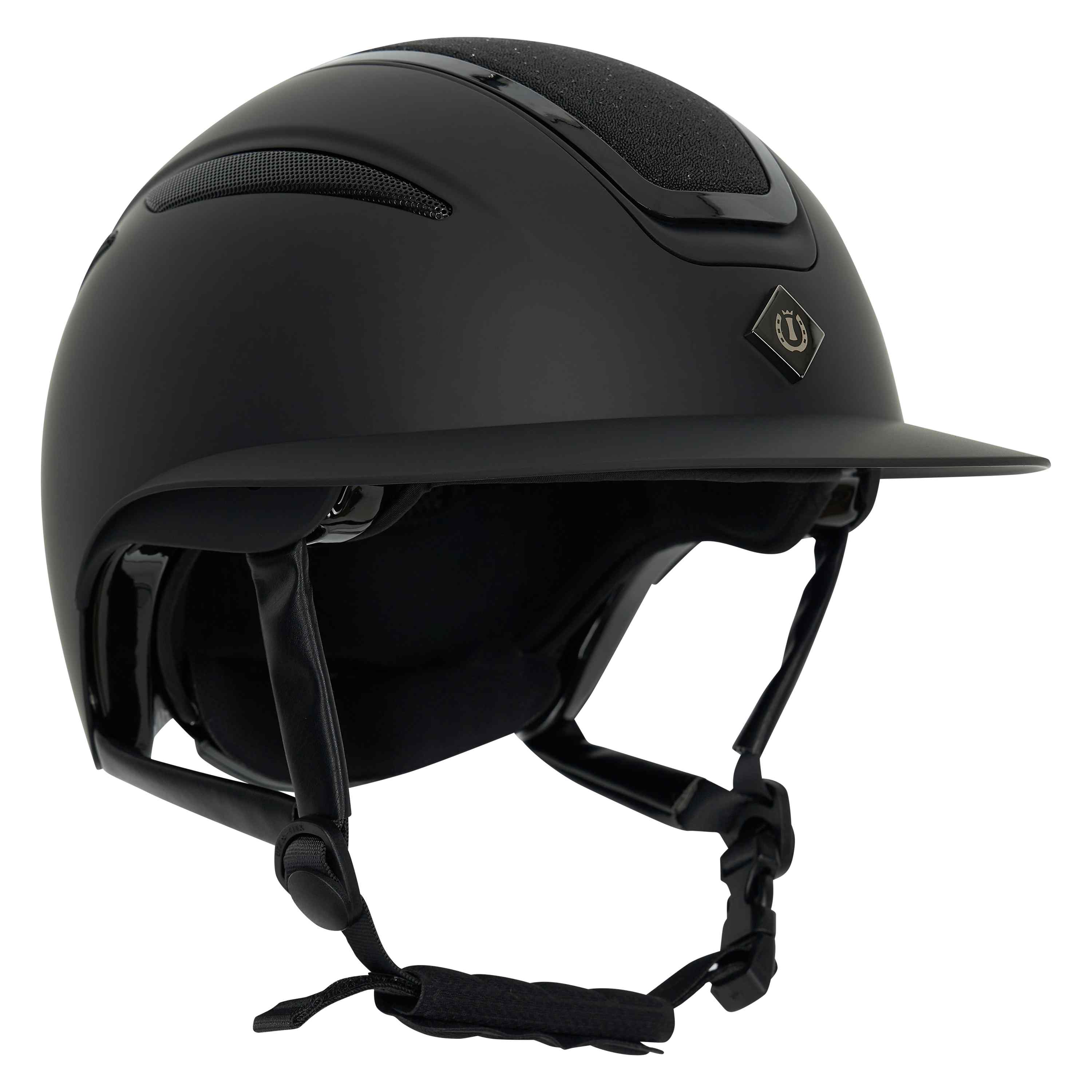 Casque IRHOlania Deluxe big visor Noir paillettes