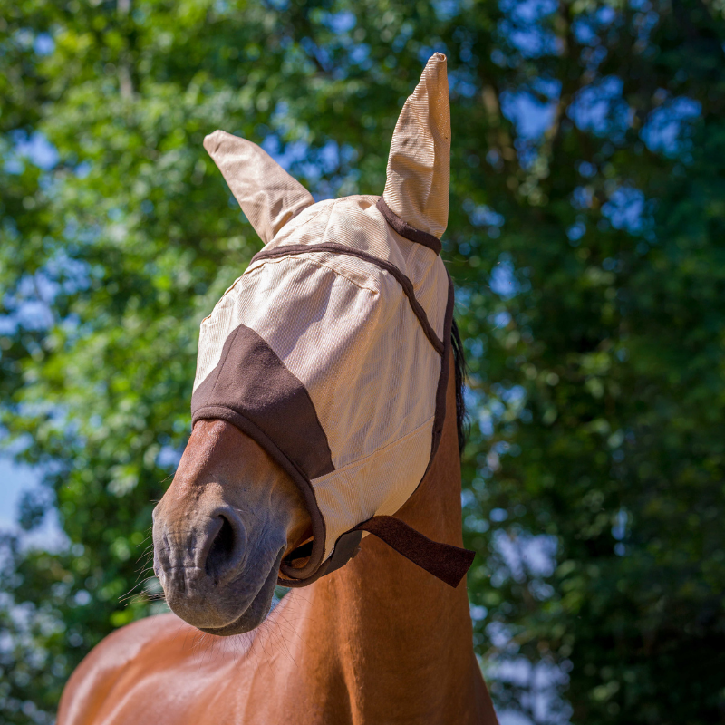 Masque anti-mouches EQUITHÈME - Fly protector