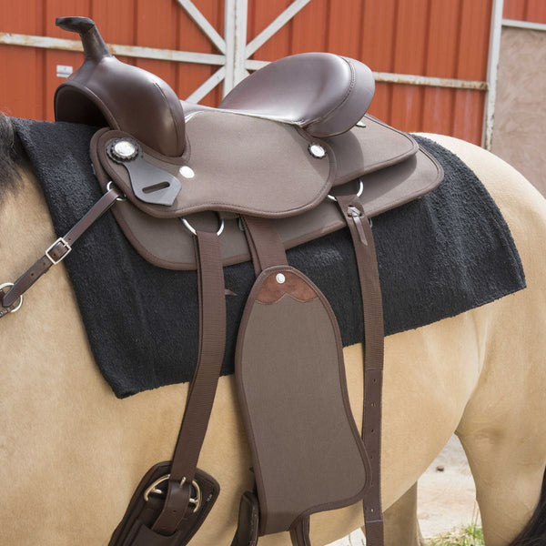 Selle de cheval Western Pleasure Trail Barrel Racing - Noir - Siège de Selle de cheval Western Pleasure Trail Barrel Racing - Noir - Siège de