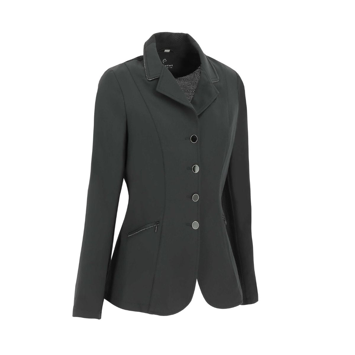 Veste de concours EQUITHÈME Noir - Oliva