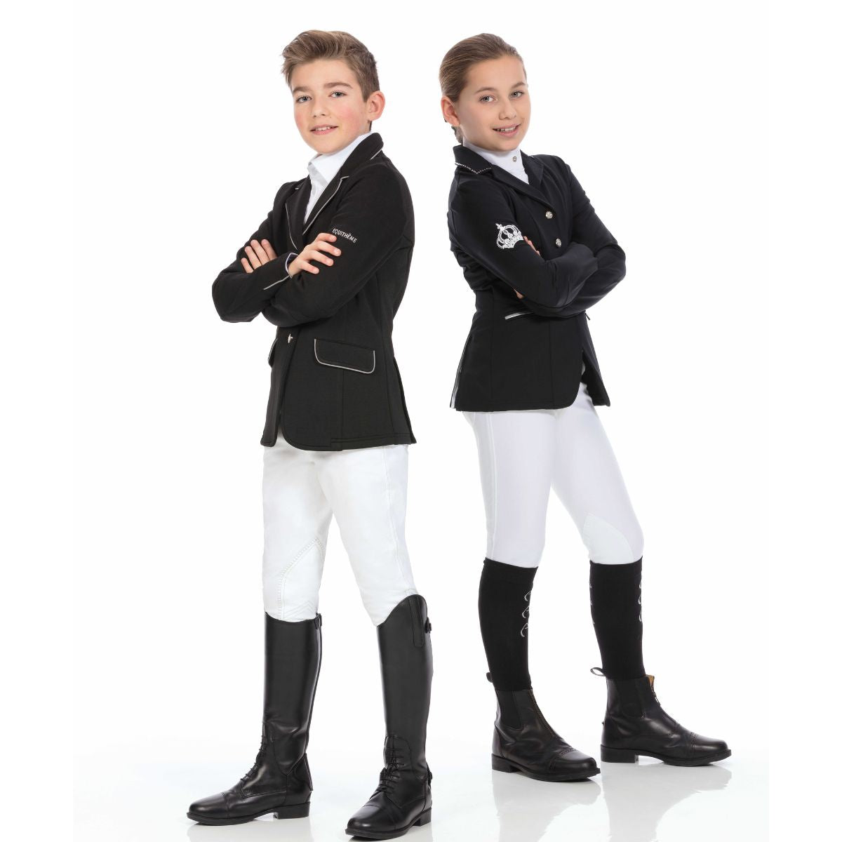Veste de concours enfant EQUITHÈME - Soft Classic