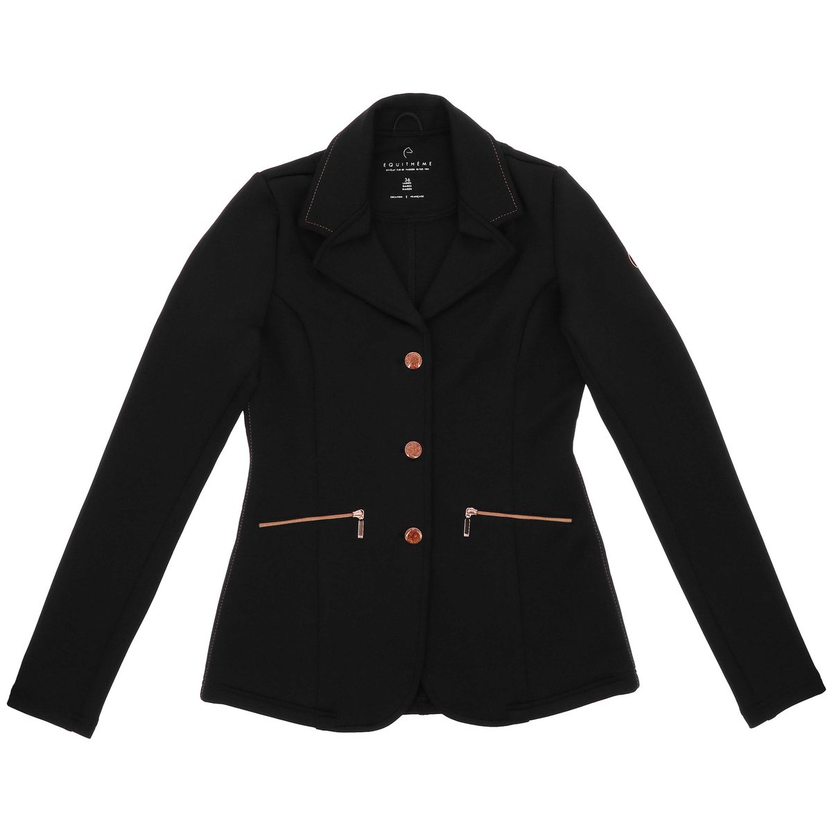 Veste de concours enfant Equithème Athens noir
