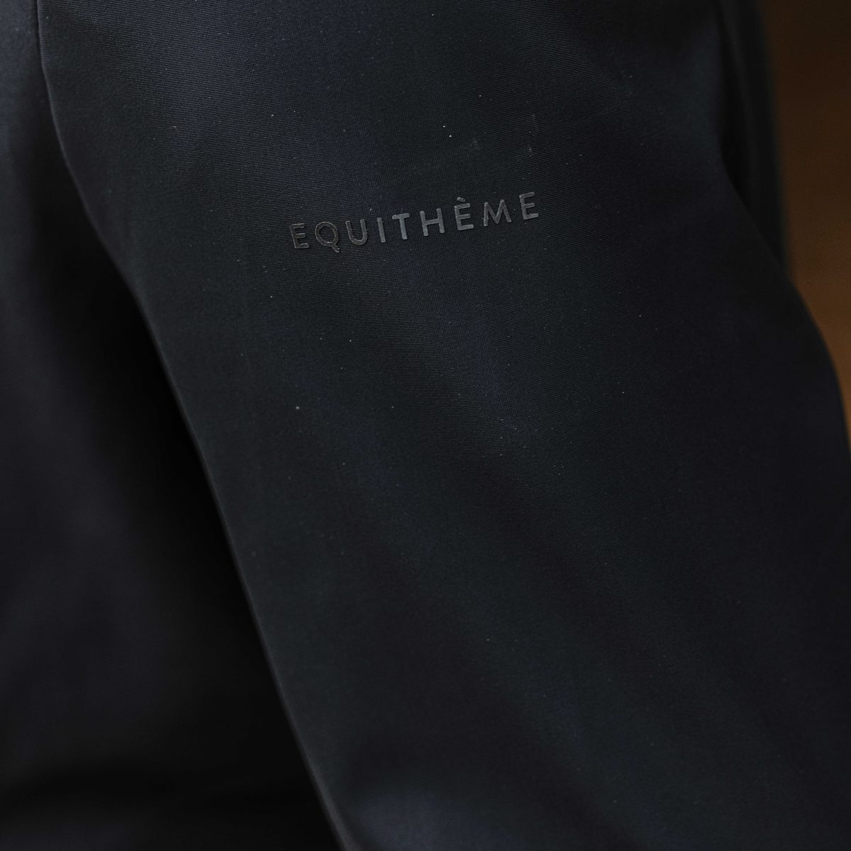 Veste de concours Equithème Budapest noir - détail
