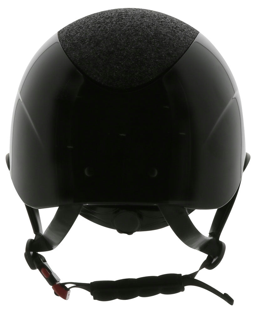 Casque Equithème WINGS Noir brillant lamé