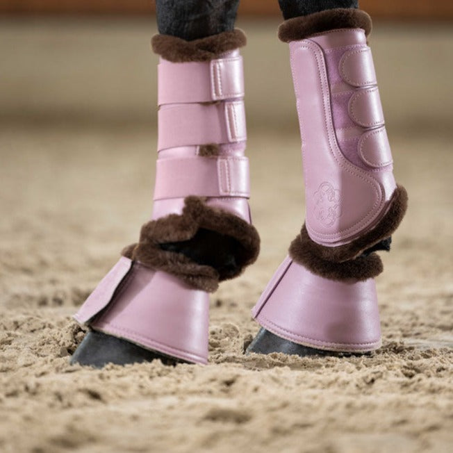 Cloches pour poneys et chevaux HKM Arctic Bay mauve