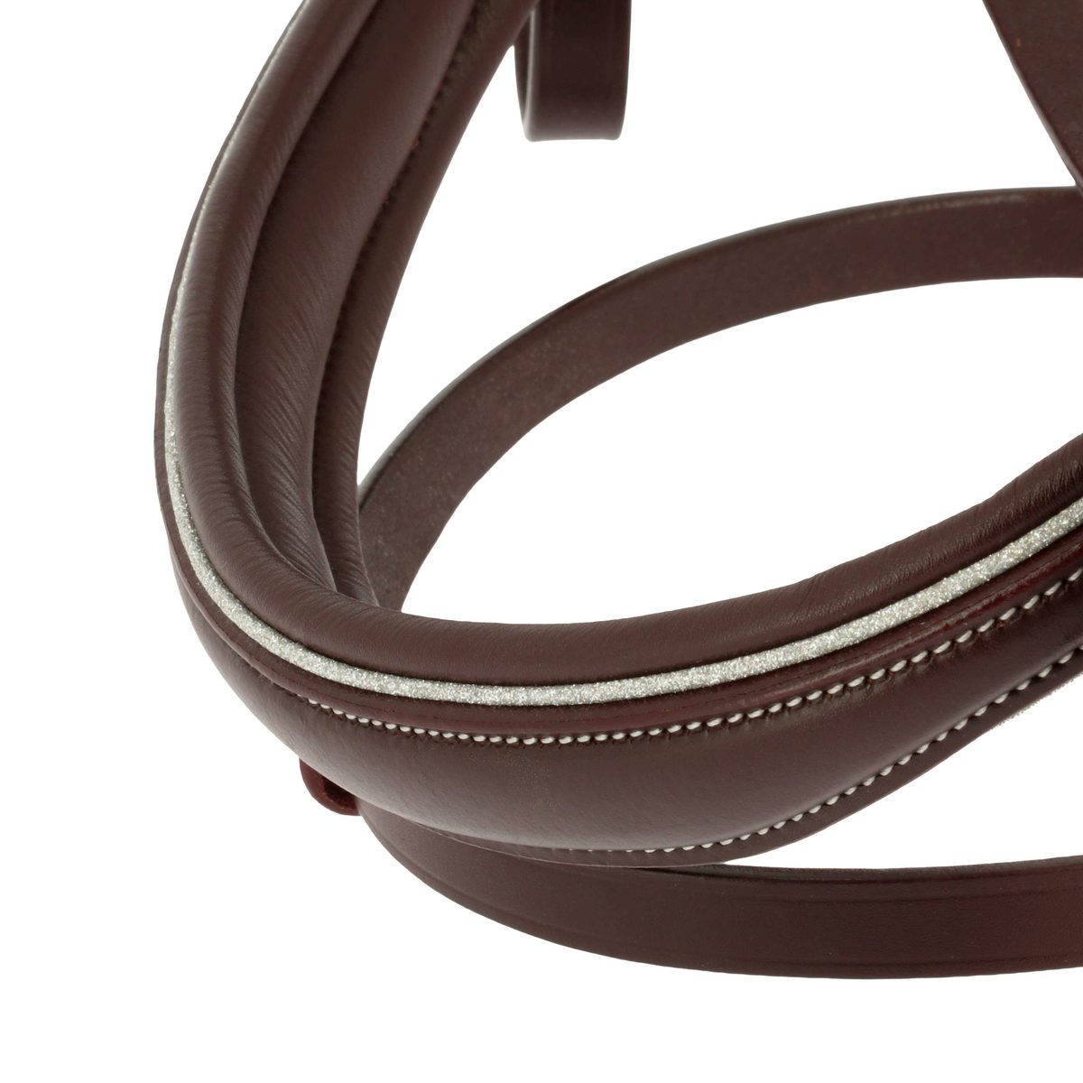 Bridon Norton Lovely havane - détail muserolle