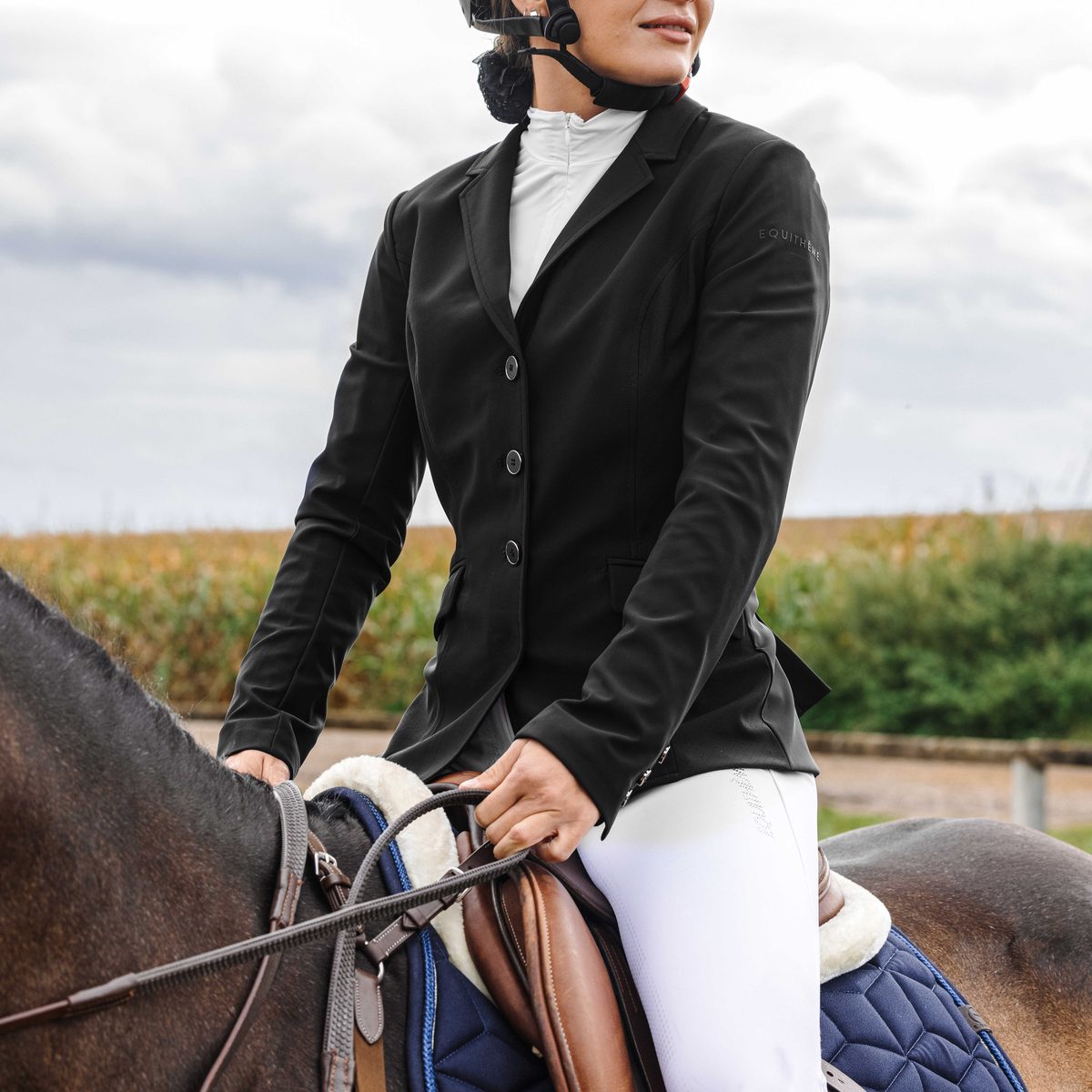 Veste de concours Equithème Nancy noir