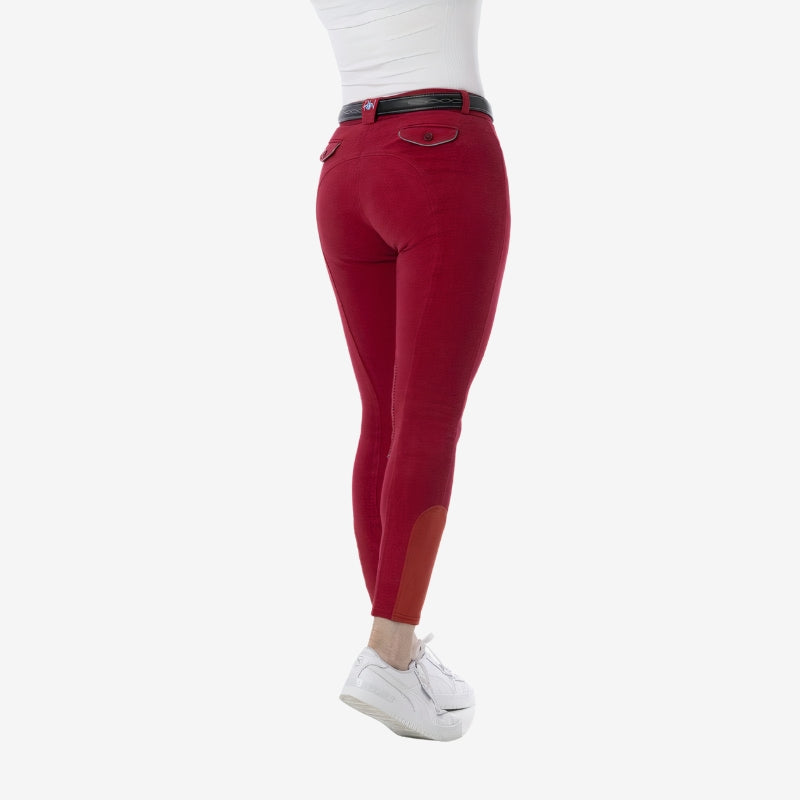 Pantalon RIDING WORLD Alexandrie - Rouge