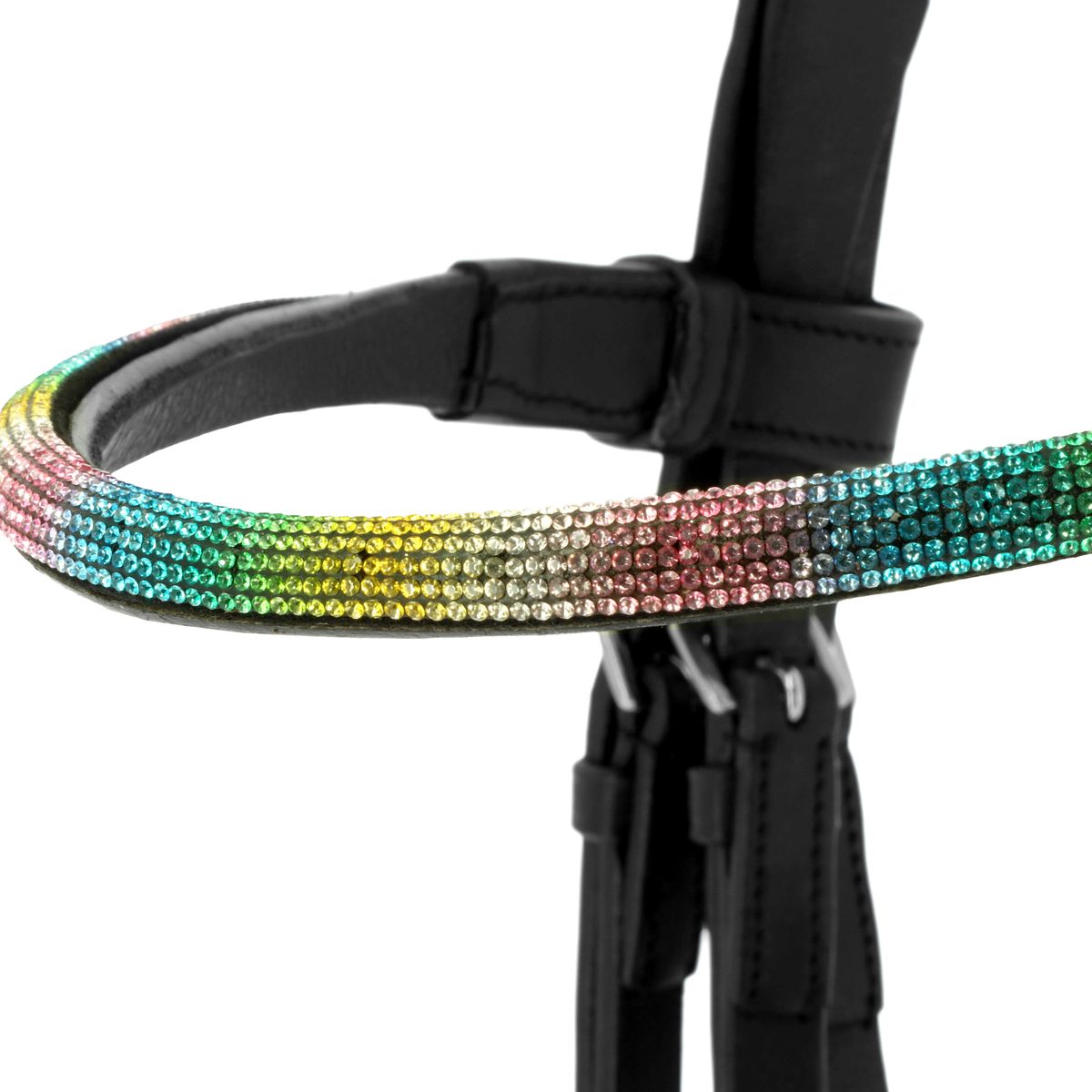 Bridon Norton Rainbow noir - détail