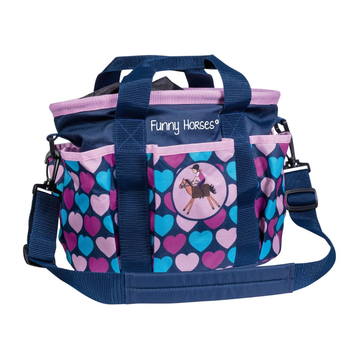 Sac de pansage -Funny Horses Hearts