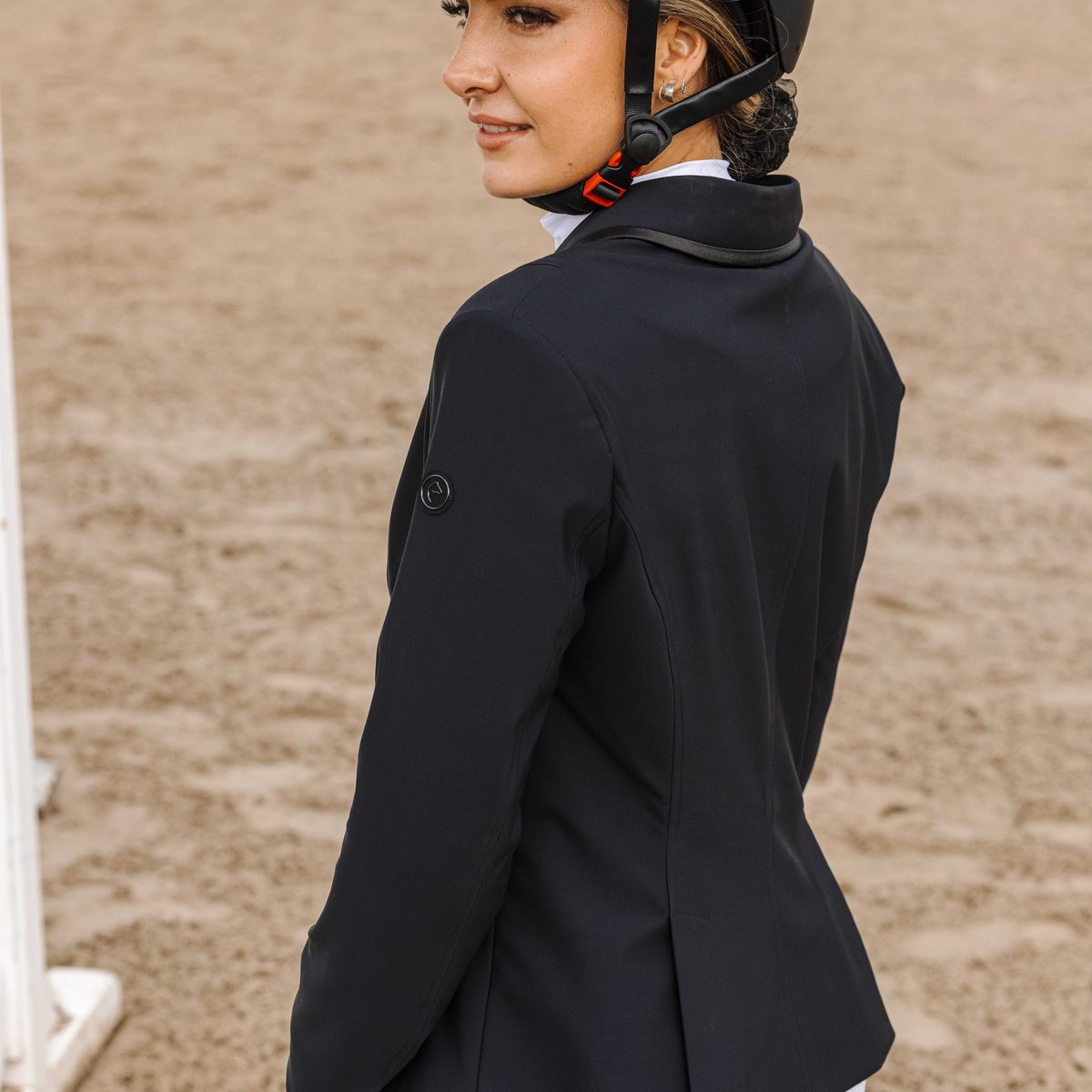 Veste de concours Equithème Sydney noir - détail