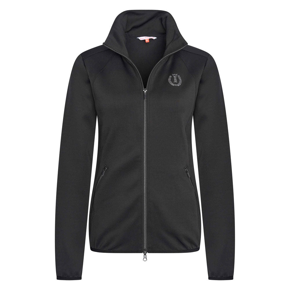 Sweat zippé pour femmes du XS au XXL Imperial Riding Sporty Sparks noir