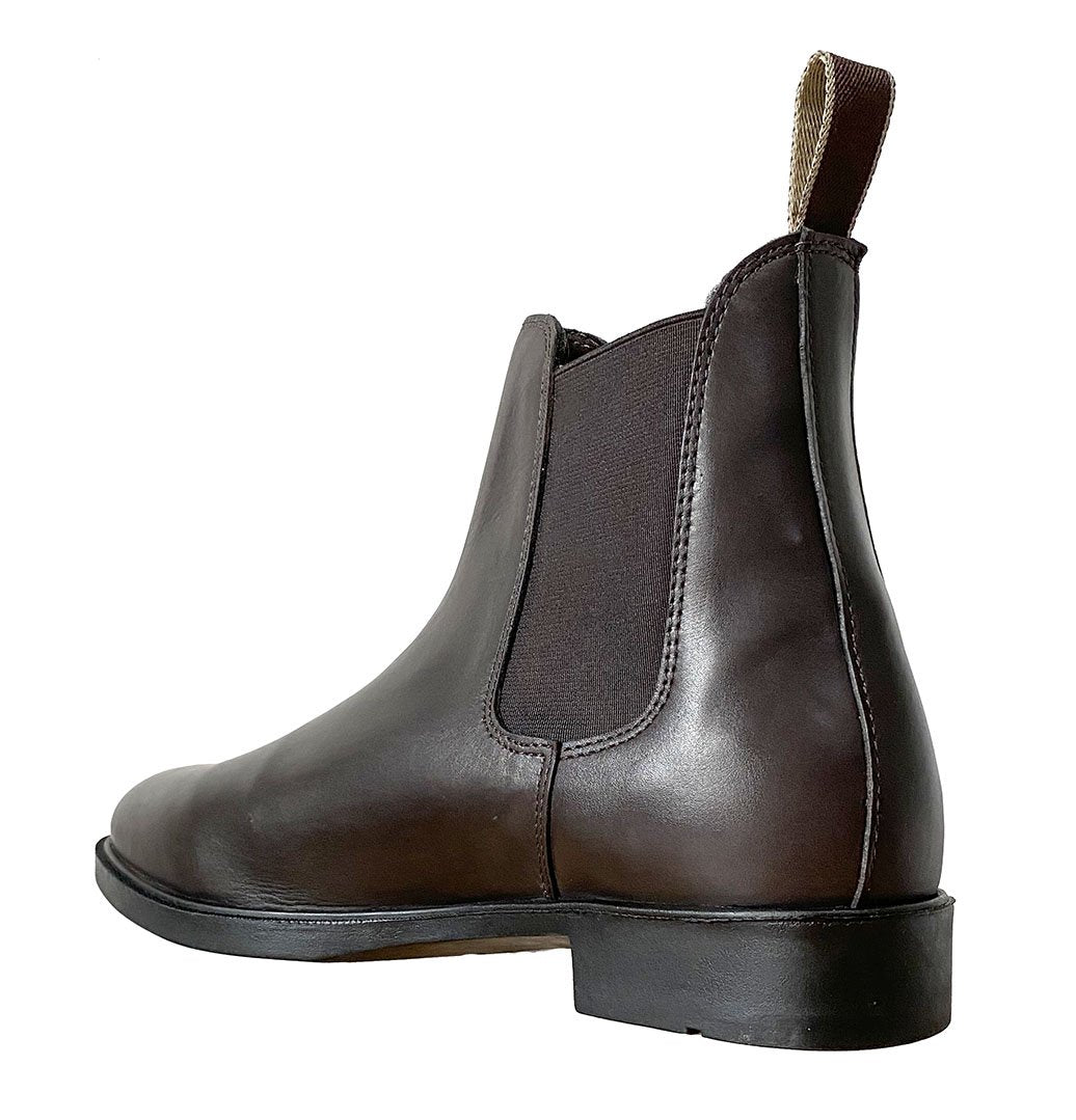 Arrière de la boots d'équitation Canter Tivoli marron