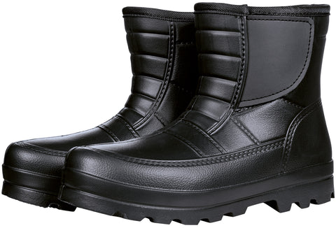 Boots fourrées imperméables pour cavalières HKM Snowflake noires