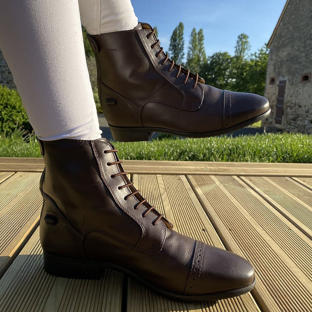 Boots Privilège Equitation Milano marron portées