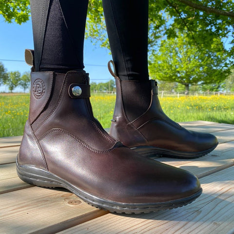 Boots Privilège Equitation Nola marron portées