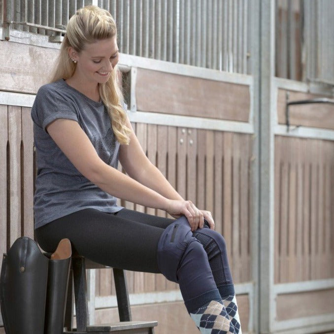 Caleçon long pour femme HKM à porter sous les pantalons et leggings d'équitation