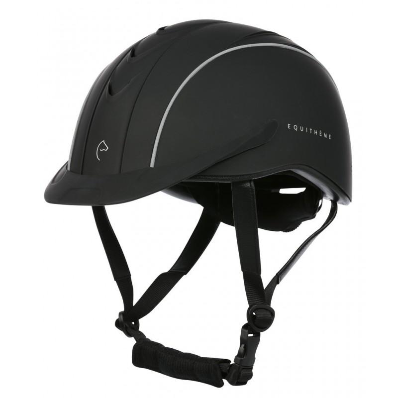 Casque d'équitation pour cavalières Equi-Thème Compet noir