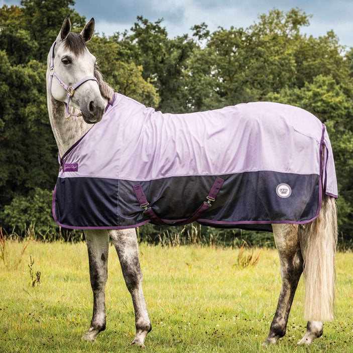 Chemise anti-mouches pour poneys et chevaux du 115 au 165 cms HKM Lavender Bay