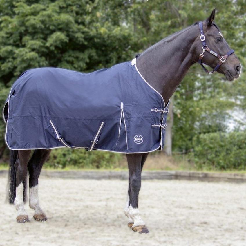 Chemise imperméable pour poneys et chevaux HKM Eco-Light avec ou sans doublure polaire