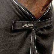 Système de fermeture sur le poitrail de la chemise intégrale séchante polaire HKM Mr Feel Warm